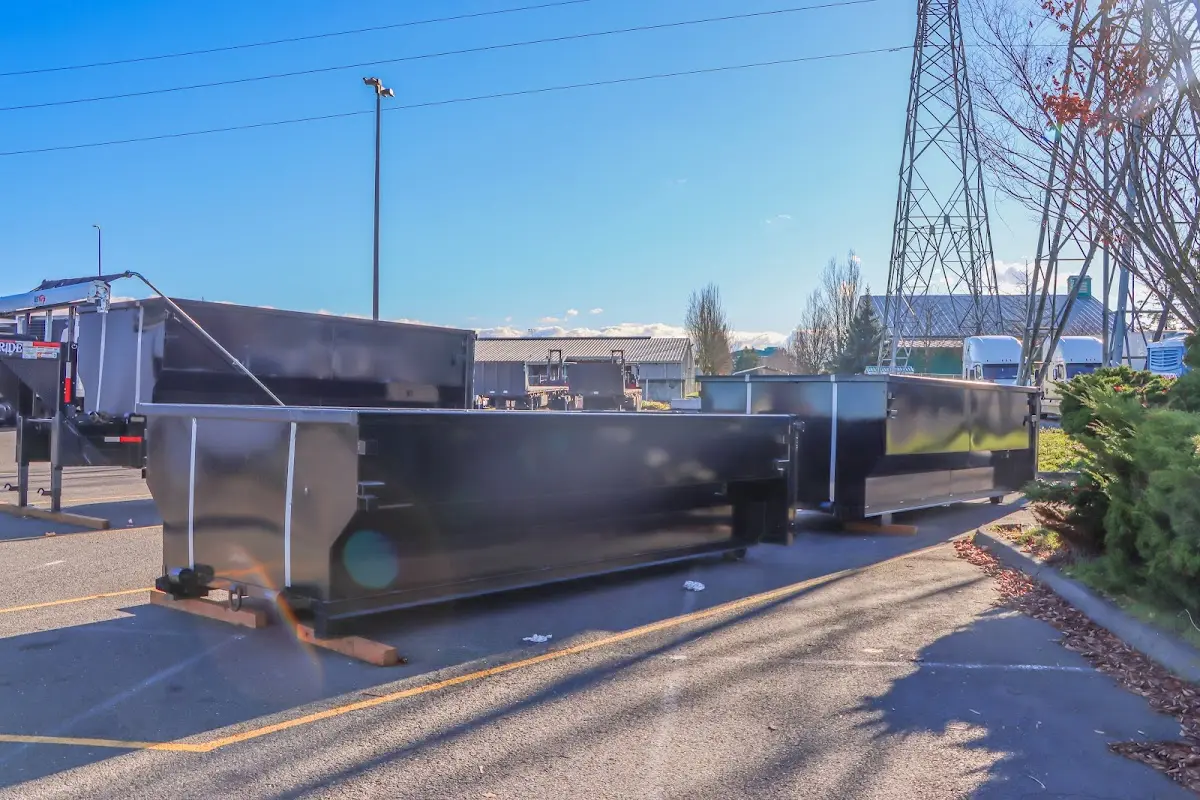 Professional dumpster rental and junk removal service in Whitefish